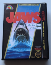 Jaws CASE ONLY Nintendo NES Box BEST QUALITY AVAILABLE - £10.16 GBP