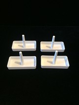 White Cube Salt/Pepper shakers - Delta Airlines First Class meal service image 8