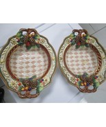 Fitz And Floyd Pair Of Christmas Bowla 10 X 8&quot; [FFAREA] - $1,654.07 MXN