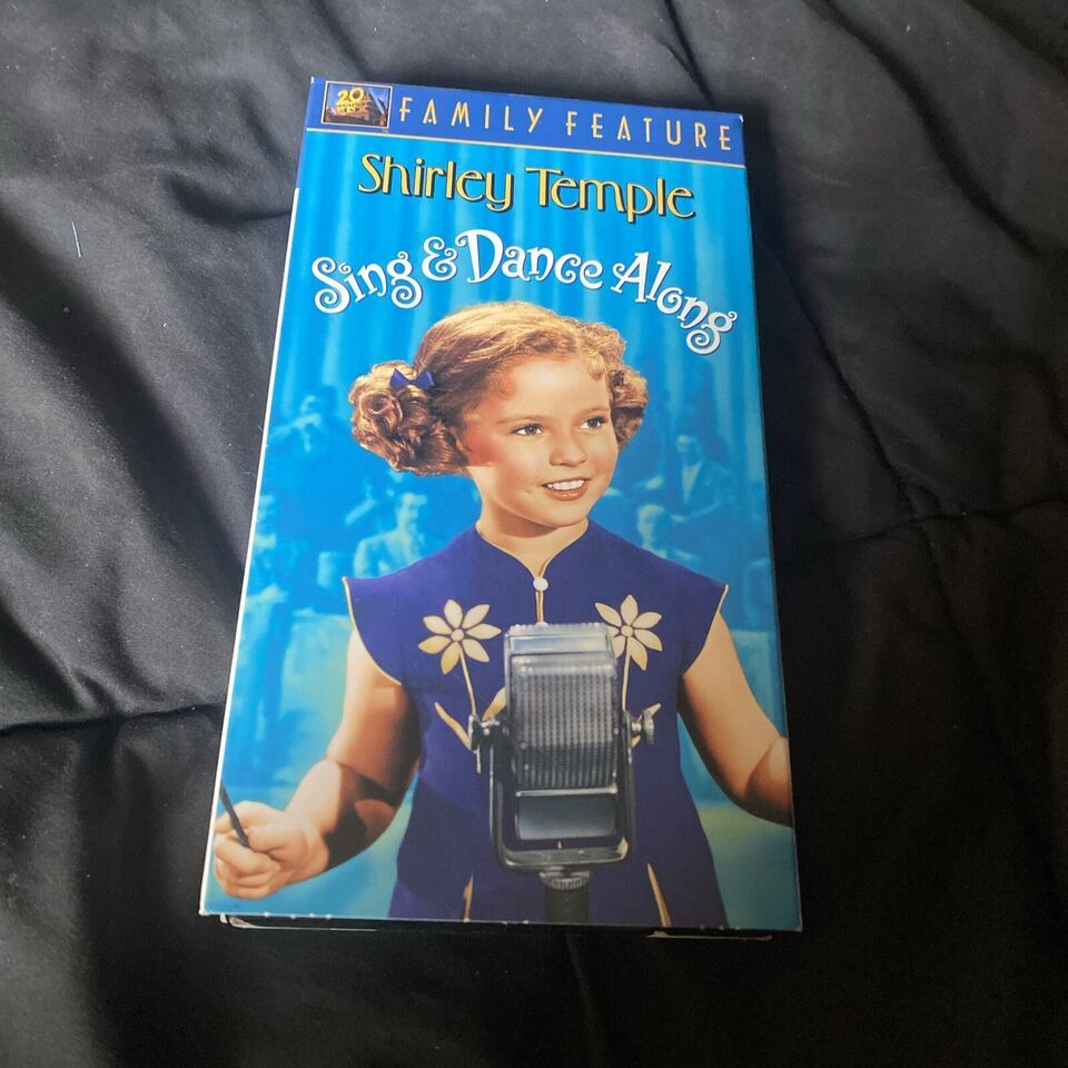 Shirley Temple Sing & Dance Along VHS 2002 20th Century Fox Family ...