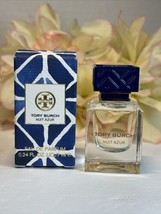 Tory Burch Nuit Azur Eau De Parfum Mini Splash - 0.24 oz / 7 ml NIB Free Ship - £27.59 GBP