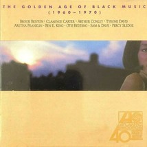 Golden Age Of Black Music 1960-1970 CD Aretha Otis Sam Dave Atlantic Soul RnB - £9.10 GBP
