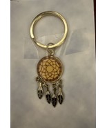 Vintage Tribal Native Lakota (Sioux) Dream Catcher Keychain Pendant 2.75... - $91.77 MXN