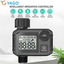 Garden Irrigation Controller Home Automatic Watering Timer  Outdoor With LCD Dis - £16.50 GBP