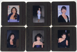 6 Roma Downey Celebrity Touched by an Angel Color Photo Transparency 35mm Slides - £11.66 GBP