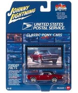 Johnny Lightning 1967 Mercury Cougar XR-7 GT Classic Pony USPS 2023 Rele... - $18.46 CAD