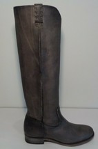 Frye Size 7 M CARA TALL Smoke Washed Oiled Leather Boots New Womens Shoes - £312.15 GBP