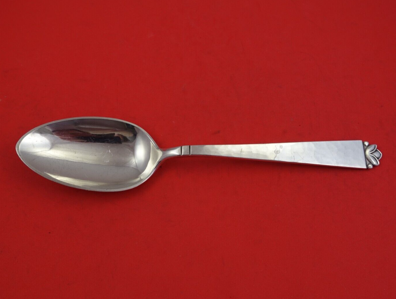 Primary image for Oak Leaf by Old Newbury Crafters ONC Sterling Silver Serving Spoon (Spaulding)