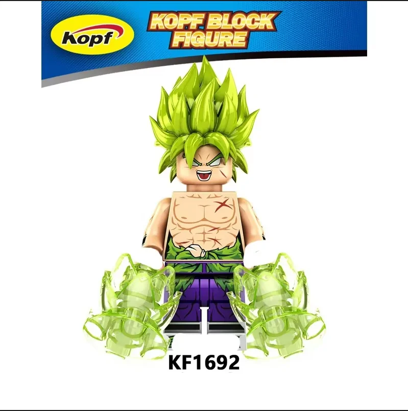 Bloques de Anime Dragon Ball Z Vegeta Freezer Goku Gohan Super Saiyan KF... - $11.00