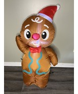 Holiday Time Gingerbread Boy 4’ Christmas Yard Inflatable Decoration - $24.00