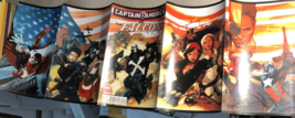 CAPTAIN AMERICA  FEAR ITSELF Marvel 10&quot; x 31&quot; 2-sided foldout promotiona... - $271.05 MXN