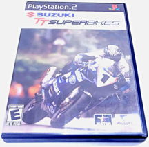 Suzuki TT Superbikes: Real Road Racing  PS2 Complete CIB w/ manual Video game - £1.57 GBP