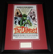 Macdonald Carey Signed Framed 11x14 These Are The Damned Poster Display - £63.22 GBP