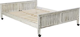 Donco Kids Club House Caster Bed, Full, Driftwood - £321.58 GBP