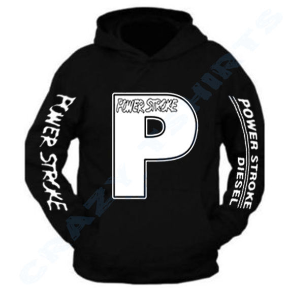 Primary image for Powerstroke Camo White Pullover Hoodie Diesel BLACK ALL SIZE S M L XL 2XL