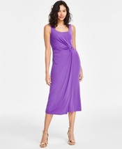 Anne Klein Womens Side-Shirred O-Ring Mi Passion Purple L - $782.87 MXN