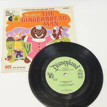 Walt Disney Story Gingerbread Man 1969 Disneyland Record &amp; Book 337 VG+ ... - $11.75