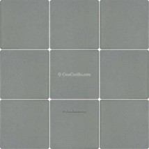 Mexican Talavera Ceramic Tiles Handcrafted - Gray -  (you select the size) - $149.00