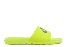 Nike Victori One Neon Volt Chrome Slides Mens Sandals With Box Comfort Foam NEW! - £40.13 GBP