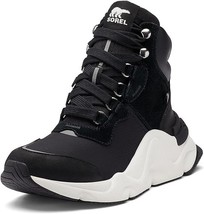 SOREL Kinetic RNEGD Conquest Waterproof Sneakers Boots in Black $160 Sz ... - $79.19