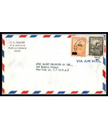 1948 HAITI Air Mail Cover-Port Au Prince to June Dairy Products, New Yor... - $2.96