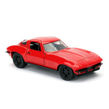 F&amp;F 8 &#39;66 Chevy Corvette 1:32 Scale Hollywood Ride - $26.65