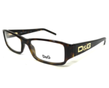 Dolce &amp; Gabbana Eyeglasses Frames 1132 502 Tortoise Gold Rectangular 52-... - £92.92 GBP