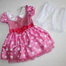 Disney Minnie Mouse Costume Pink Polka Dot Dress size 5T - $39.99