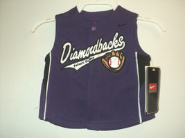 NEW Nike Luis Gonzalez 49 Diamondbacks Infant's 6/9 Mos Vest Top Purple - $32.48