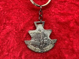 Vintage Keyring March To Jerusalem Keychain Montreal Qc Canada Ancien Porte-Clés - £6.18 GBP