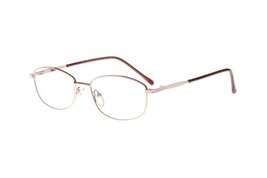 NEW ENVY EYEWEAR Gold AMANDA Eyeglasses 52mm with Case - $39.55