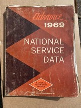 Advance 1969 National Service Data Repair Manual GM Chrysler Ford AMC Rambler - £14.80 GBP