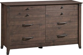 Coffee Oak Finish On A Carson Forge Dresser From Sauder. - £291.72 GBP