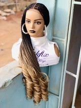 Knotless Braided wig,Box Braids,Full Lace braid wig,Braid wig,Senegalese... - $178.20