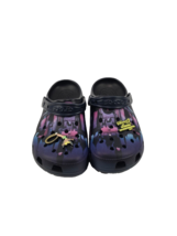 The Wonderful World of Disney Crocs Black Slip-on Clogs Size M-7 W-9 - $49.88