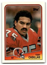 1988 Topps #391 Tony Casillas    Atlanta Falcons Football Cards EX/NM ID... - $1.67