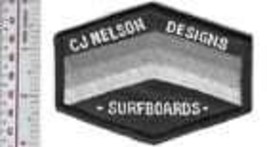 Vintage Surfing California CJ Nelson Designs Carlsbad, CA Promo Patch - £8.59 GBP