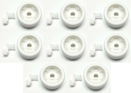 GE Whirlpool Dishwasher Rack Roller Kit 8 Pack WD12X271 AP2039084 PS259136 - $20.44 CAD