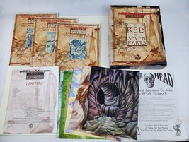1996 AD&amp;D The Rod Of Seven Parts Box TSR 1145 Near Complete - Missing Maps - £79.12 GBP