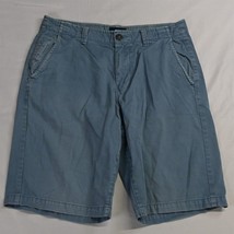 American Eagle 32 x 11&quot; Blue Longboard Chino Shorts - £12.57 GBP