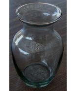 BRAND NEW Curving Glass Vase, GREAT SIZE, GREAT SHAPE - £15.52 GBP