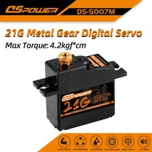 Dspower 21g metal gear mini servo 4 2kg 17g servo for 1 18 1 16 rc thumb200