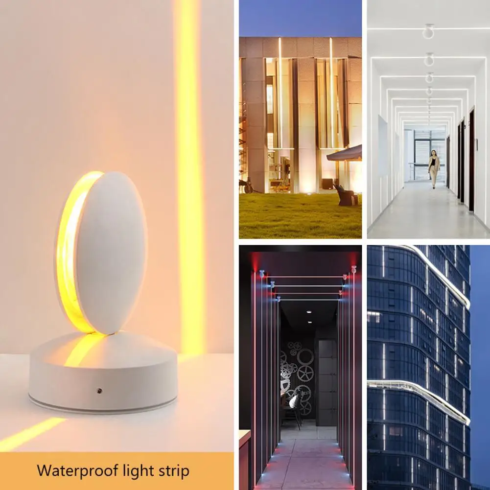 LED Window Sill Light Colorful 360 Degree Ray Door Frame Line Corridor Wall Lamp - £22.62 GBP+