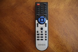 Genesis HSD-328 Replacement Remote Control Genuine Original Black Silver TESTED - $10.00