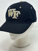 Wake Forest Demon Deacons Hat Fitted Wool Blend Baseball Cap Black Sz 6 7/8 Z - £14.18 GBP