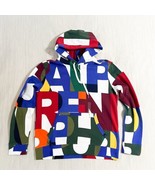 Polo Ralph Lauren Multicolor MONOGRAM LOGO Hooded Sweatshirt NWT sz XL - $188.65