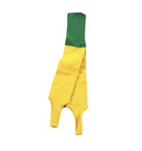 Deadstock Vintage 70s Nylon Stirrup Sport Socks Brazil Soccer Socks Yell... - $19.75