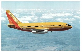 Southwest Airlines Boeing 737 airline issued Airplane Postcard - £15.76 GBP