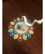 Disney Movie Club FINDING DORY Silvertone &amp; Ceramic ORNAMENT DMC EXCLUSI... - $16.22 CAD