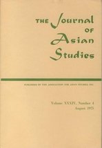 The Journal of Asian Studies, Volume 40, Number 1, November 1980 [Paperback] The - £7.60 GBP